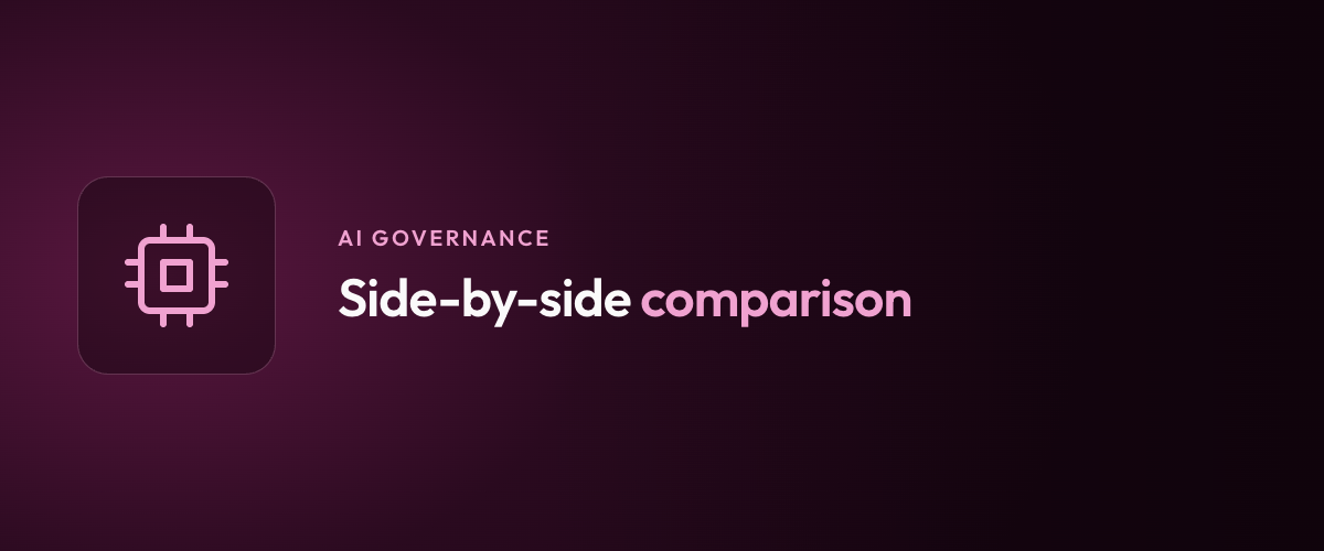 Side-by-side comparison