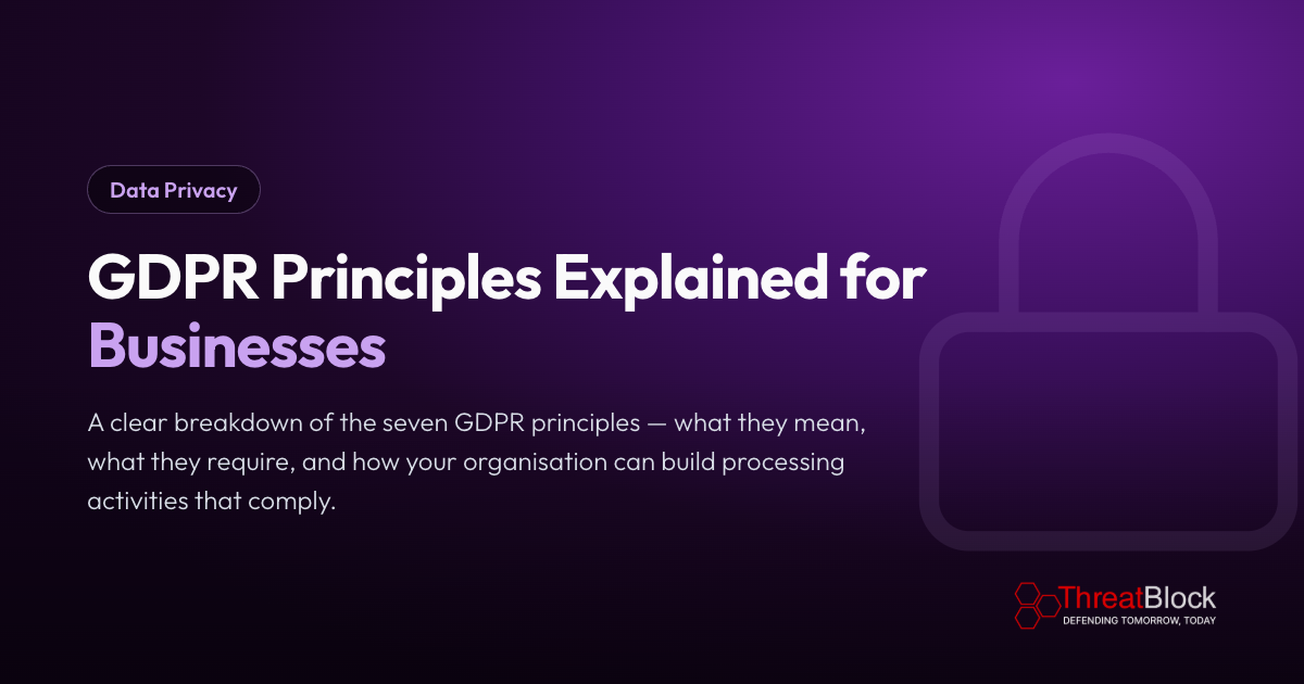 GDPR Principles Explained for Businesses