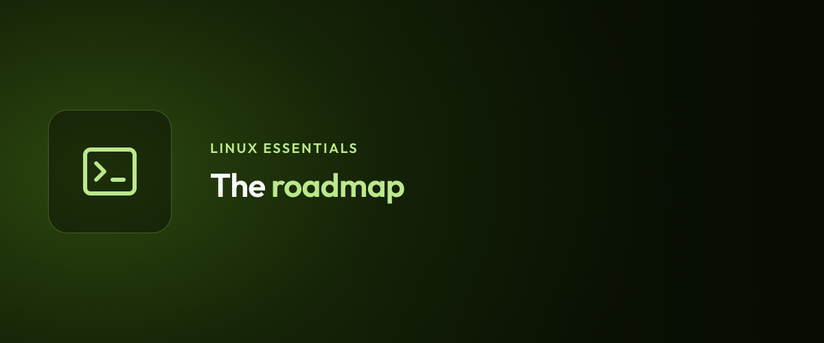 The roadmap