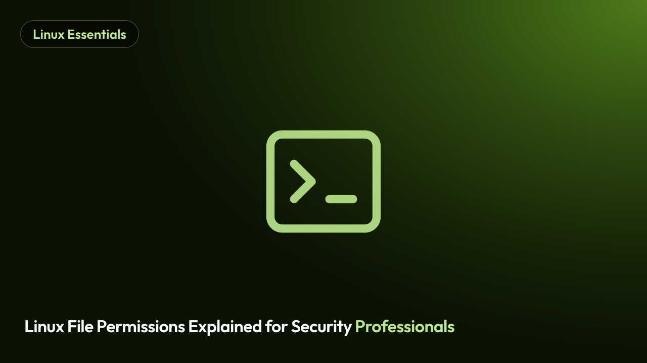 Linux File Permissions Explained for Security Professionals