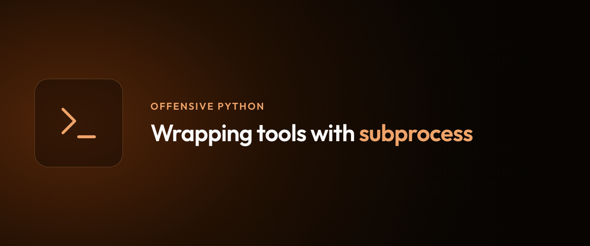 Wrapping tools with subprocess