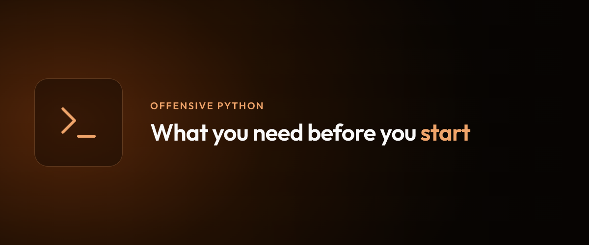 What you need before you start