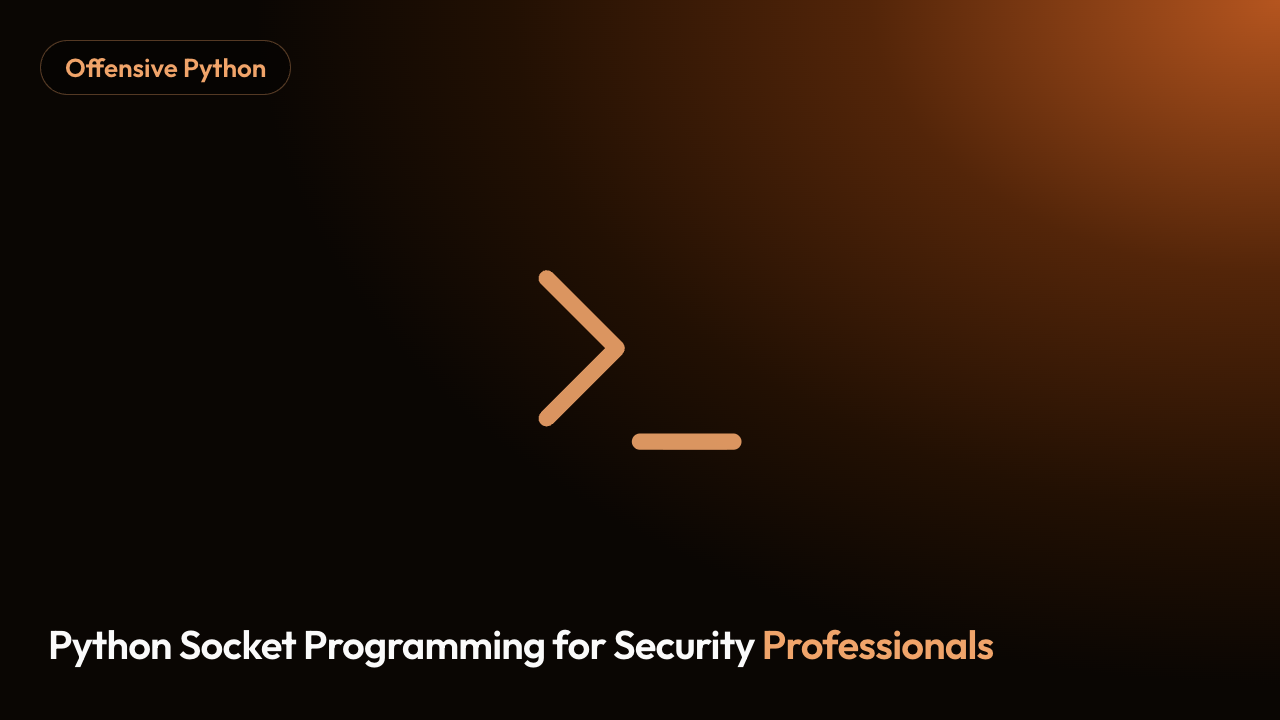 Python Socket Programming for Security Professionals