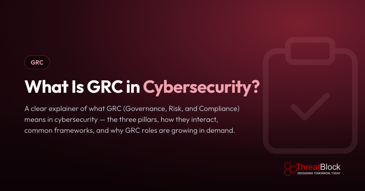 What Is GRC in Cybersecurity?